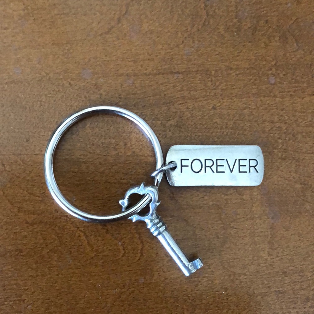 Origami Owl tags on key ring